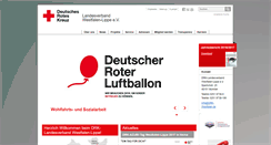 Desktop Screenshot of lvwlwebneu.drkcms.de
